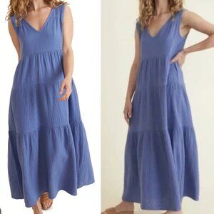 Marine Layer Corrine Dress, Periwinkle, size Large